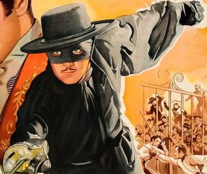 Affiche du film La marque de Zorro
