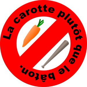 Se motiver par la carotte ou le bâton, il faut choisir / CC-BY SA 4.0 Nevit Dilmen et Angibous-Esnault Ch., 2021
